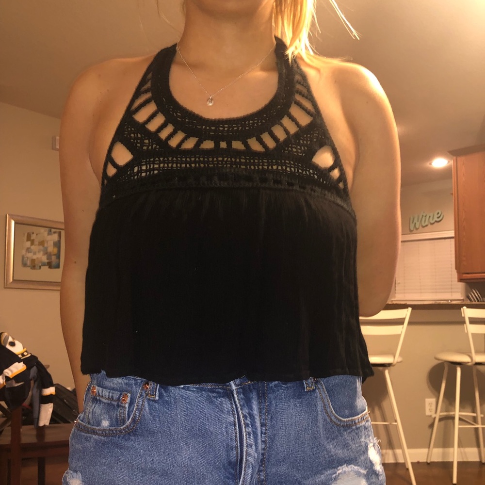 cute knit crop top